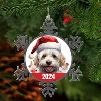 Maltese 2024 Christmas Christmas Ornament with Free Gift Box