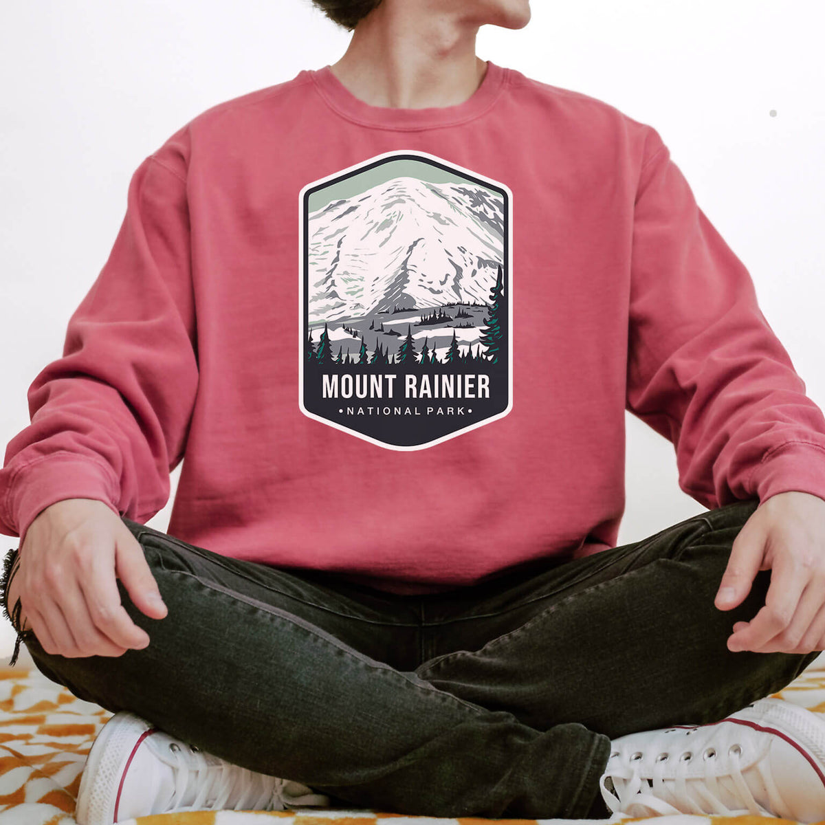 Mount Rainier National Park Unisex Sweatshirt