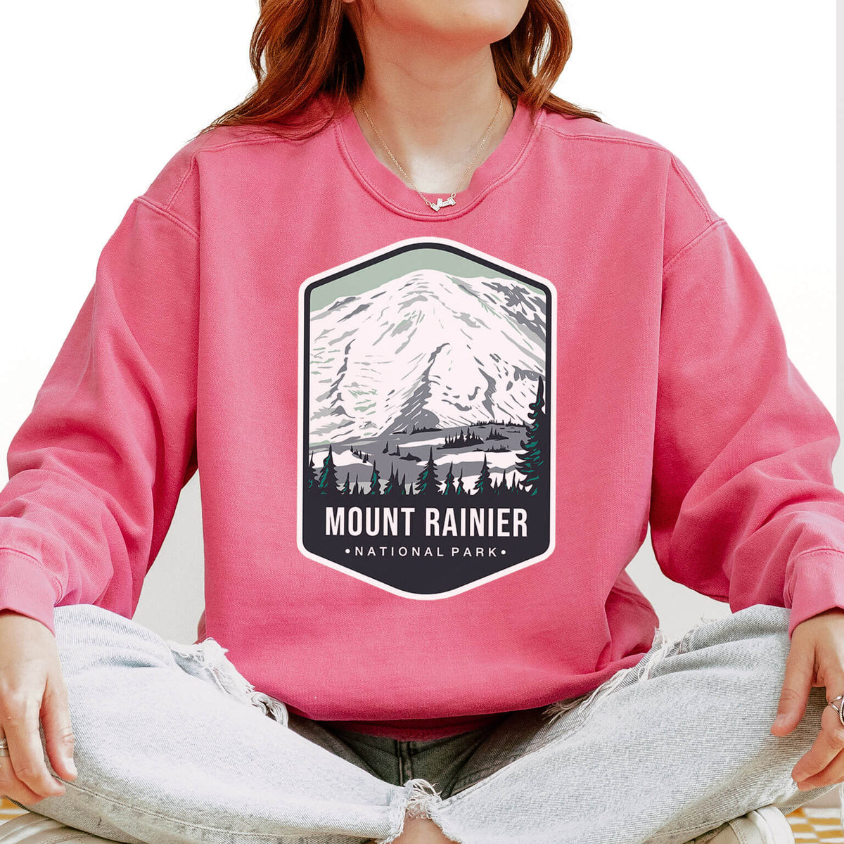 Mount Rainier National Park Unisex Sweatshirt