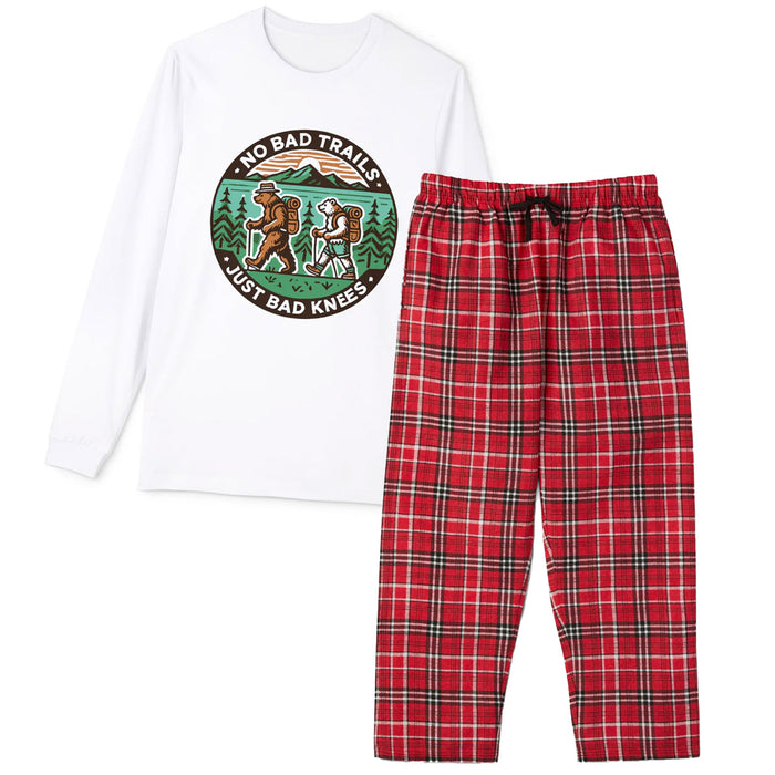 Funny Hiking Women's Long Sleeve Pajama Set