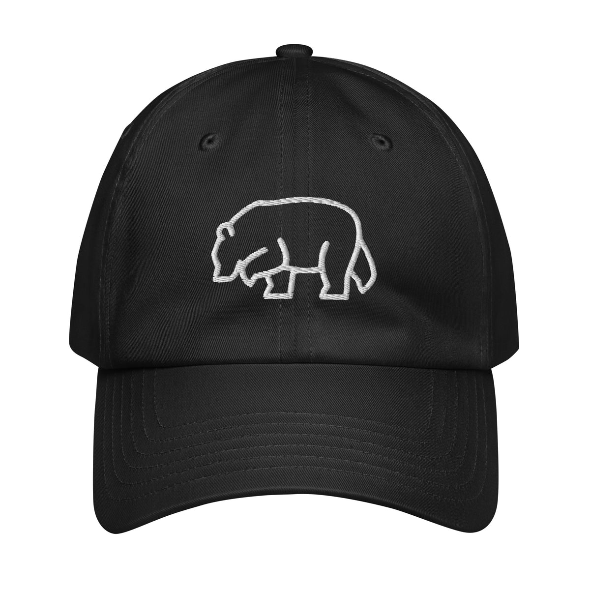 Embroidered Bear Hat