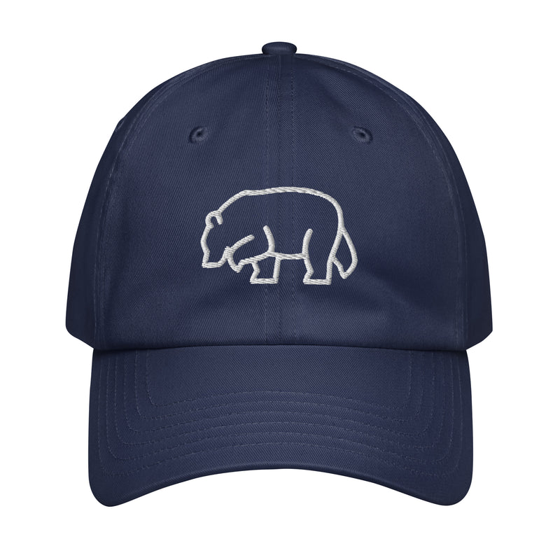 Embroidered Bear Hat