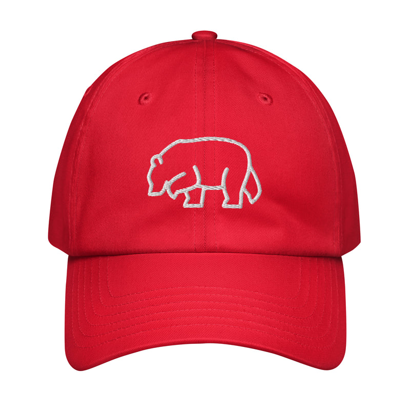 Embroidered Bear Hat