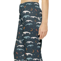 Whales Pattern Women's Pajama Pants