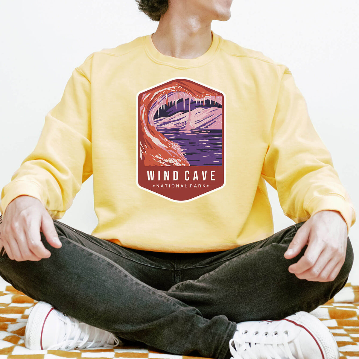 Wind Cave National Park Unisex Sweatshirt