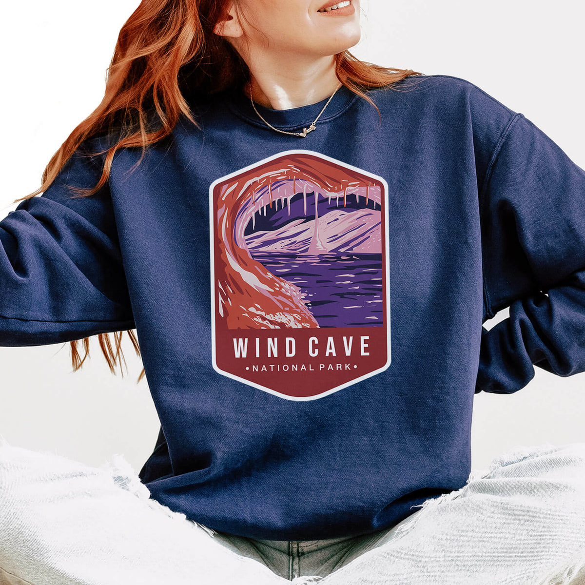 Wind Cave National Park Unisex Sweatshirt