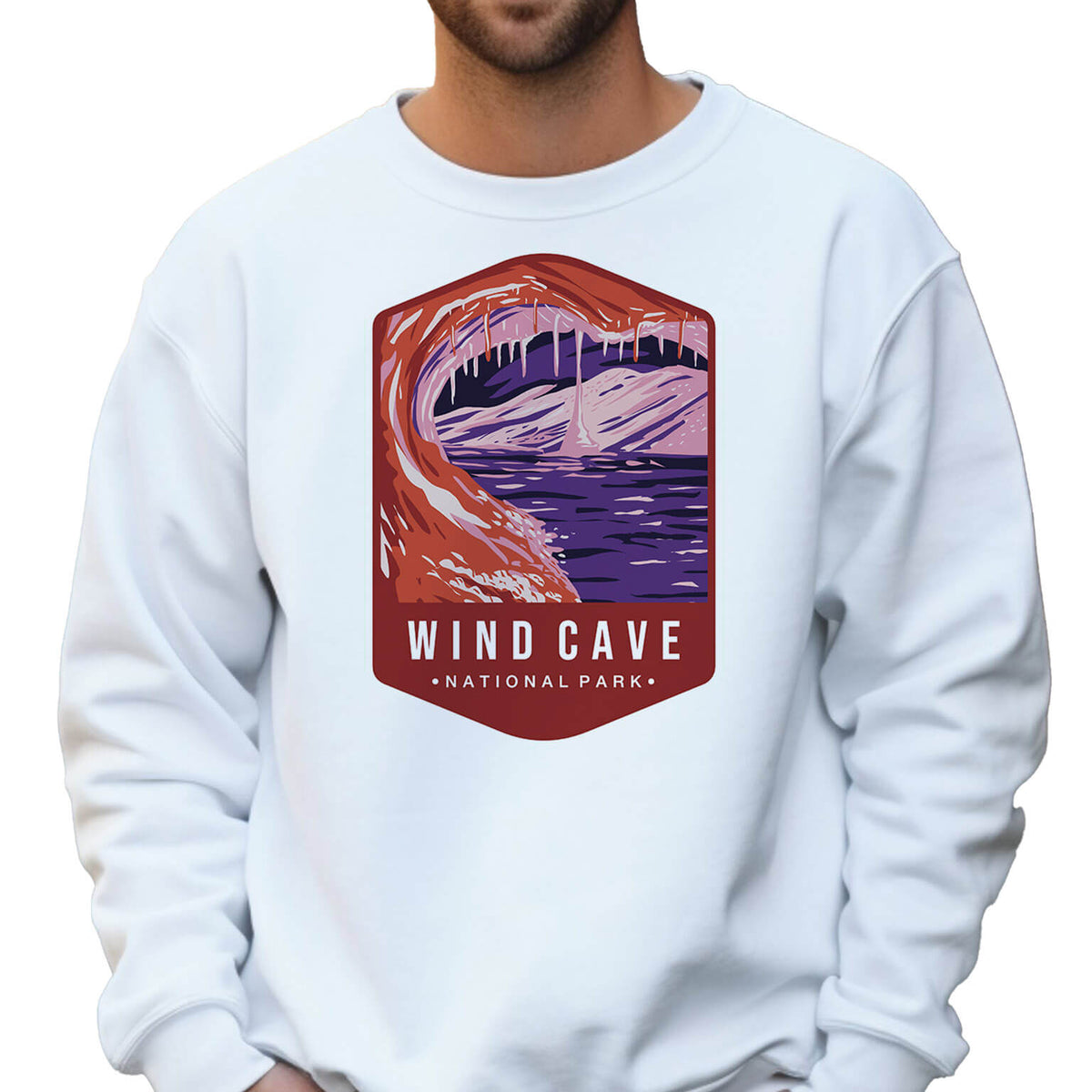 Wind Cave National Park Unisex Sweatshirt