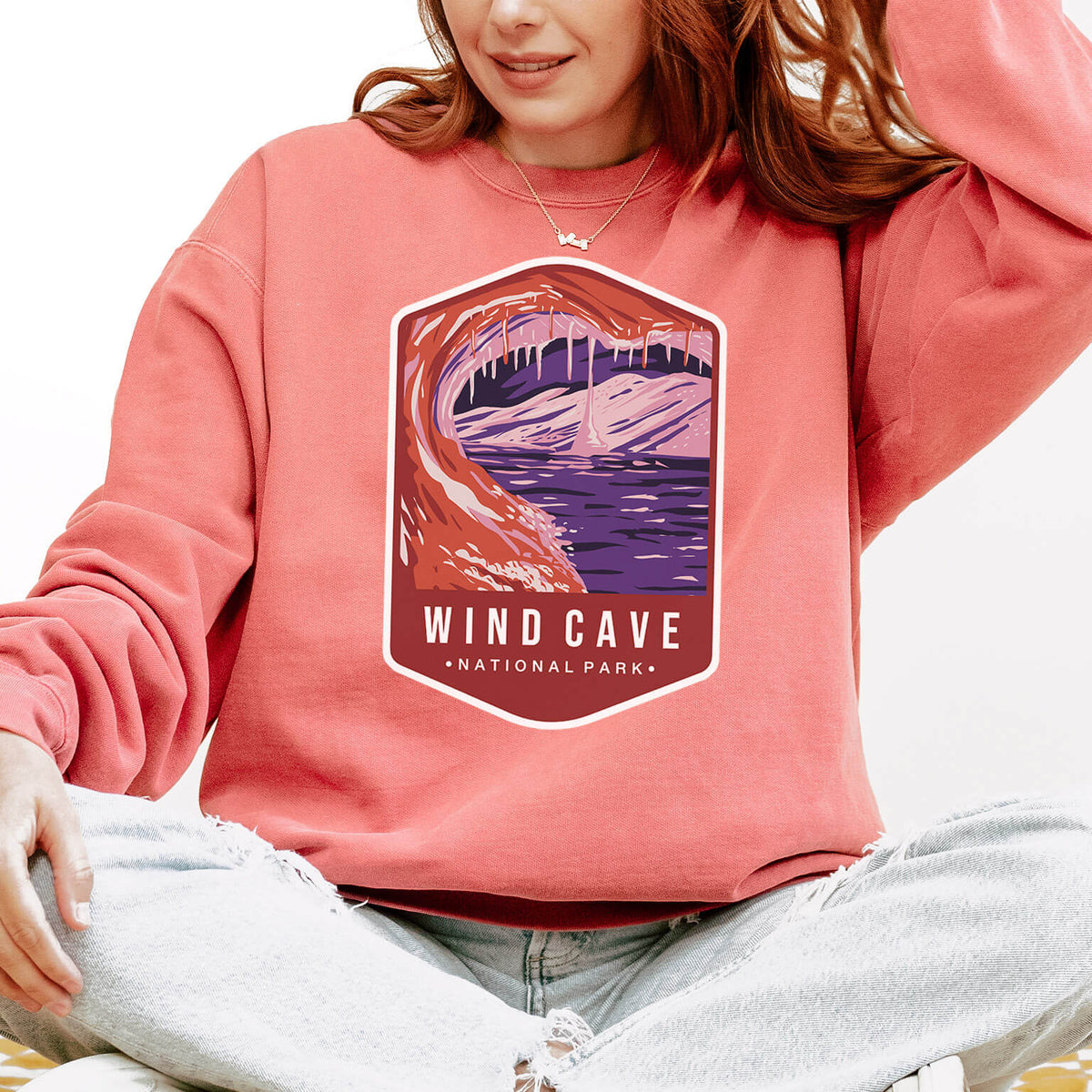 Wind Cave National Park Unisex Sweatshirt