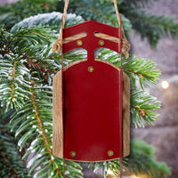 Gates of the Arctic National Park Christmas Sled Ornament